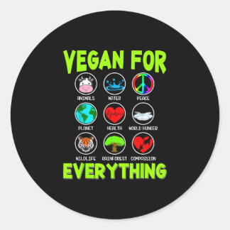 Adesivo Vegano para tudo homens vegetarianos veganos engra