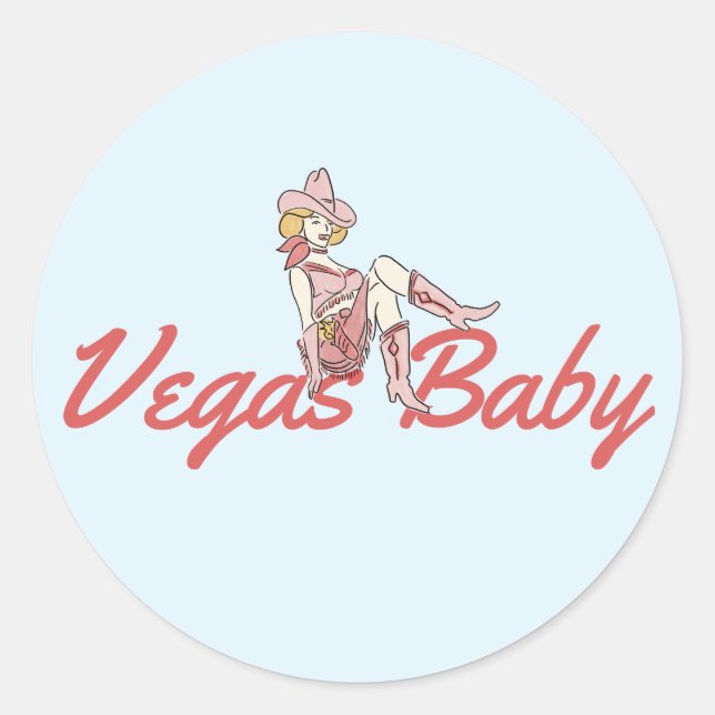 Adesivo Vegas Baby Sticker (Frente)