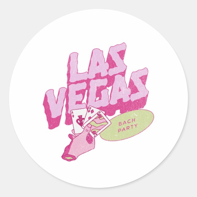 Adesivo vegas bachelorette (Frente)