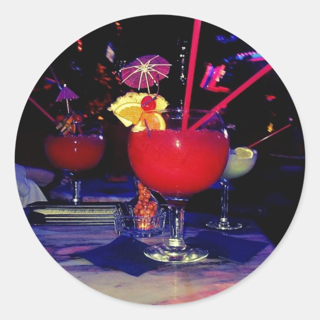 Adesivo Vegas Tropical Coctail Funky (Frente)