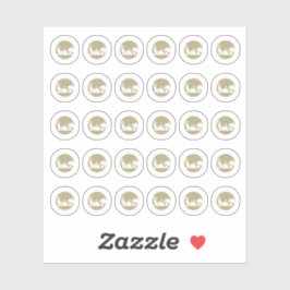 Adesivo Vegetarian Wedding Place Cards Meal Choice