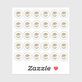 Adesivo Vegetarian Wedding Place Cards Meal Choice