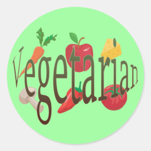 Adesivo Vegetariana