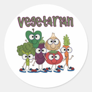 Adesivo Vegetariana