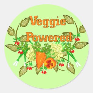 Adesivo Vegetariano psto