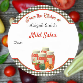 Adesivo Veggs de Canning Sticker Salsa