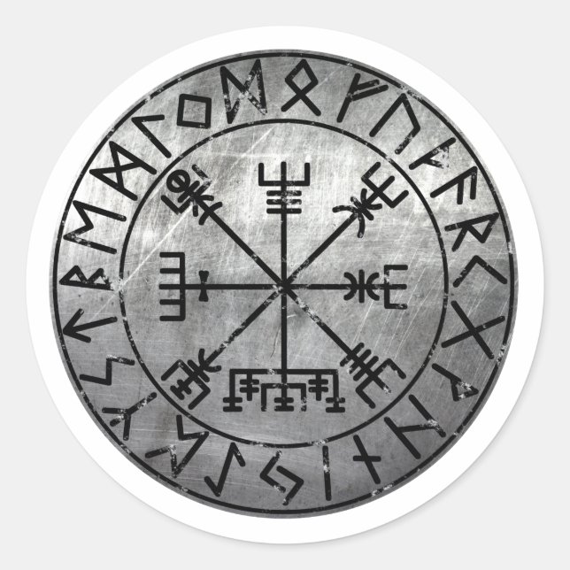 Adesivo Vegvisir Compass (Frente)