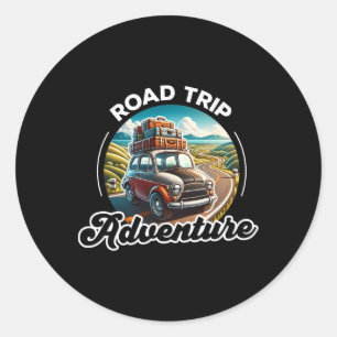 Adesivo Veículo de Aventura de Viagem Rodoviária