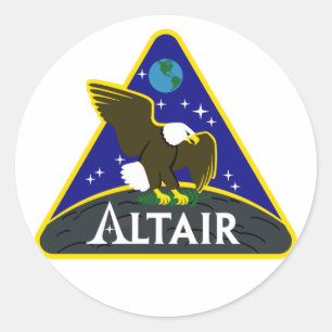 Adesivo Veículo de exploração lunar ALTAIR