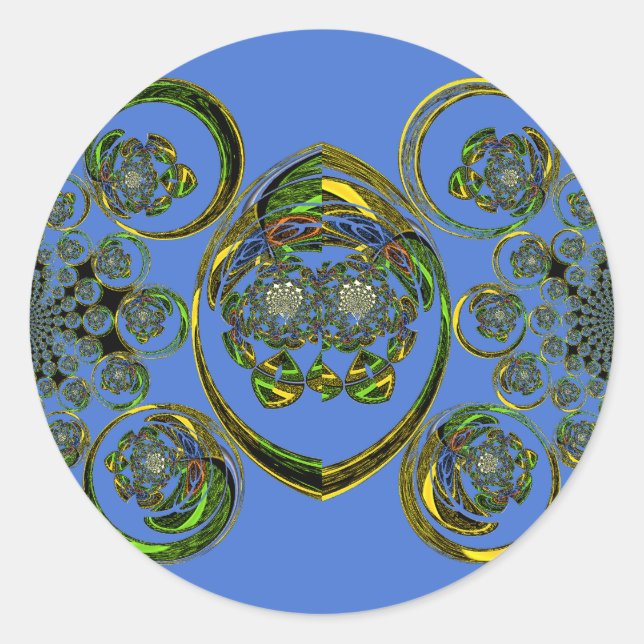 Adesivo Veja minhas curvas azuis (Frente)