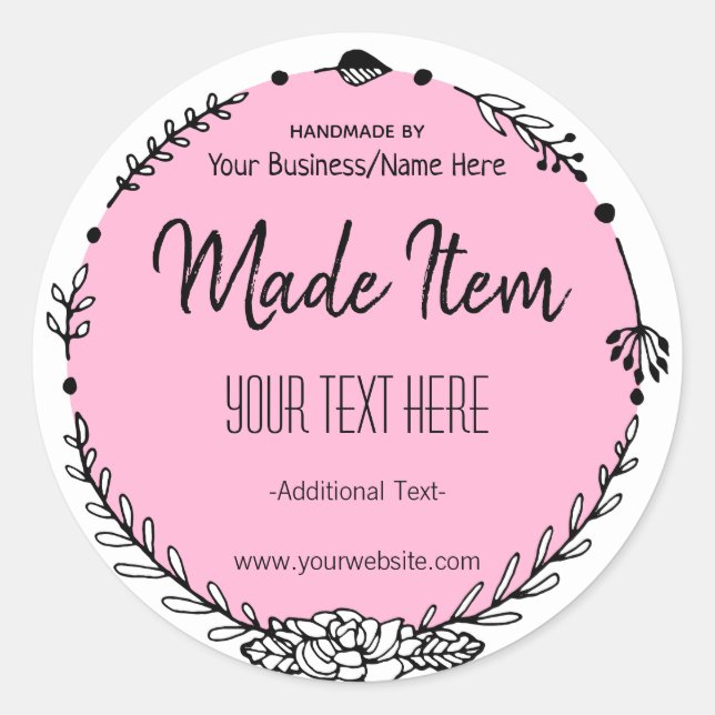 Adesivo Vela Perfumada de Cera de Soja Personalizável de C (Frente)