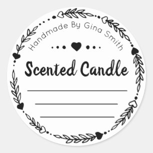 Adesivo Vela Scented Handmade