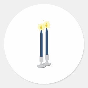 Adesivo Vela Shabbat