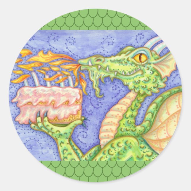 ADESIVO VELAS DE ANIVERSÁRIO PARA ILUMINAÇÃO DO DRAGÃO DE  (Frente)