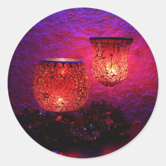 Adesivo Velas de Natal de Natal de Férias