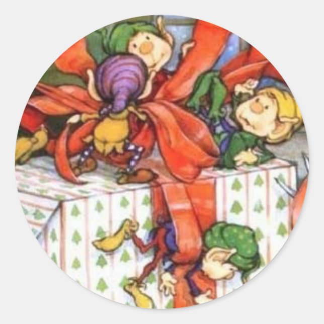 Adesivo Velas de Natal Vestidas de Presente (Frente)