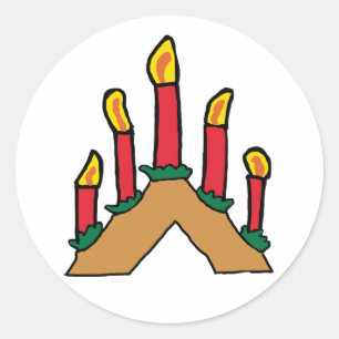 Adesivo Velas do advento