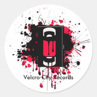 Adesivo Velcro City Records Sticker