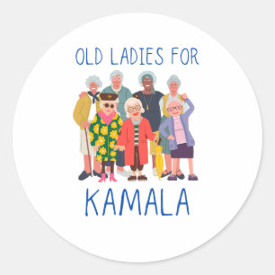 Adesivo Velhas Senhoras para Kamala