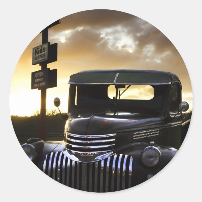Adesivo Velho Chevy Truck Stickers (Frente)