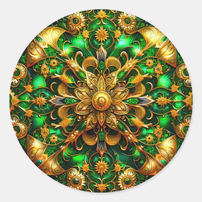 Adesivo VELHO E Dourado Natal ~ (Frente)