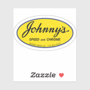 Adesivo Velocidade e Cromo do Johnny