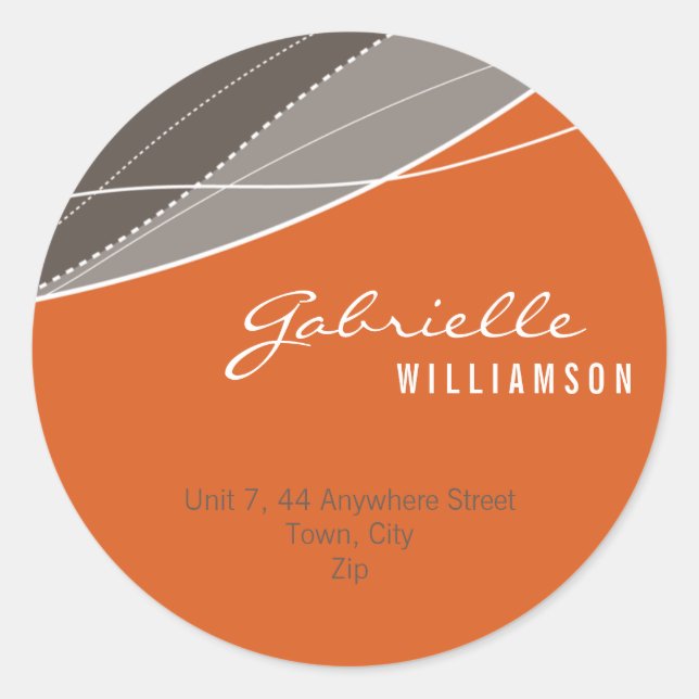 Adesivo VELOCIDADE: moderna elegância 8 (Frente)