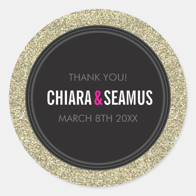 Adesivo VELOCIDADOR SEAL simples, preto-branco-de-ouro (Frente)