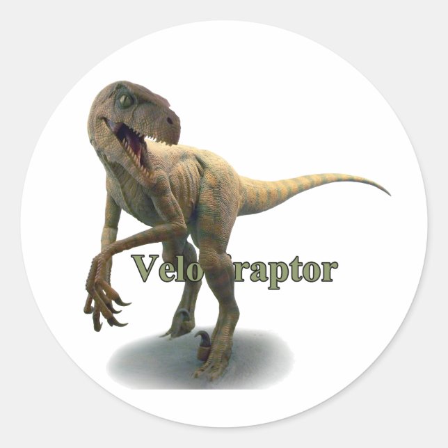 Adesivo Velociraptor (Frente)