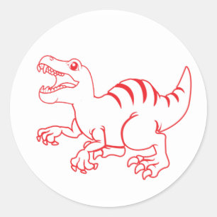 Adesivo Velociraptor Sticker