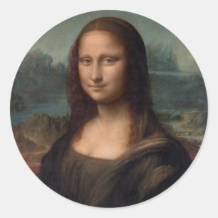 ADESIVO VELOPE: LEONARDO DA VINCI : MONA LISA
