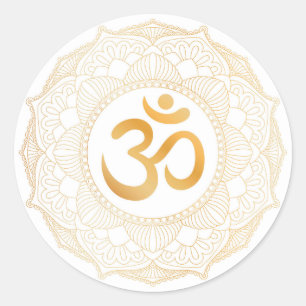 Adesivo VELOPE SINALIZADOR: Dourado MANDALA & OHM