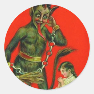 Adesivo Vem aqui o Krampus 1