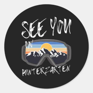 Adesivo Vemo-Nos Em Hinterzarten Alemanha Férias Ski Goggl