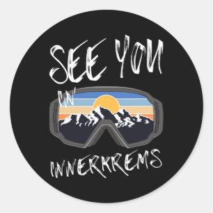 Adesivo Vemo-Nos Em Innerkrems Kärnten Vacting Ski Goggles