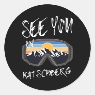 Adesivo Vemo-Nos Em Katschberg Kärnten Vacting Ski Goggles