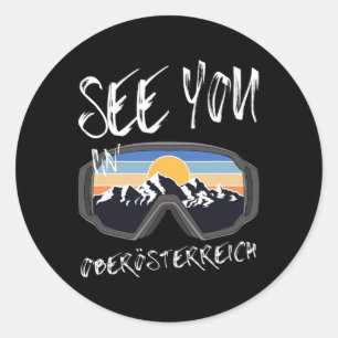 Adesivo Vemo-Nos Em Oberösterreich Vacation Ski Goggles Hi