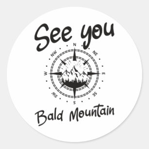 Adesivo Vemo-Nos Na Calha Montanha Ski Comp