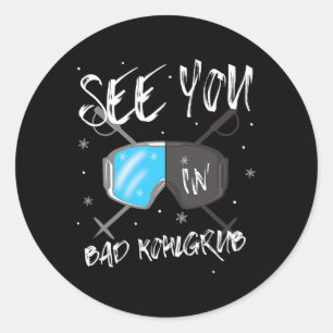 Adesivo Vemo-Nos Na Rua Kohlgrub Alemanha Vacante Ski Gogg