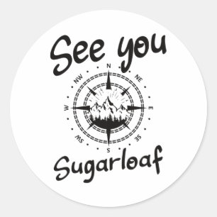 Adesivo Vemo-Nos No Sugarloaf Usa Vacinação Esqui Comp 1