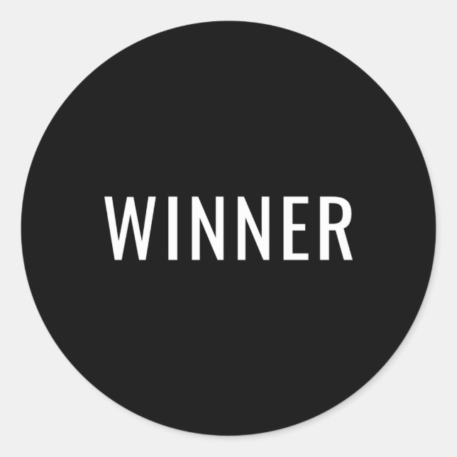 Adesivo Vencedor (Frente)