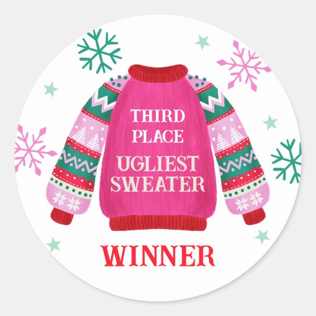 Adesivo Vencedor do Prêmio Nobel da Paz (Frente)