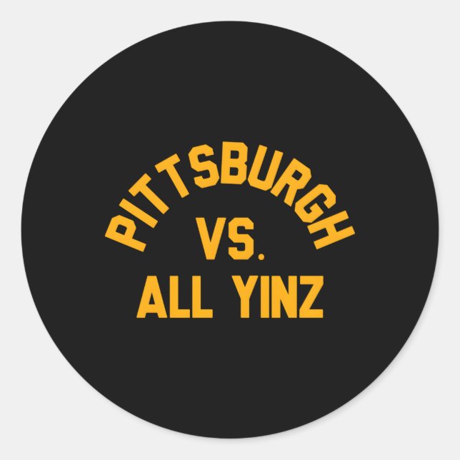 Adesivo Vencedor Do Super Esportes De Pittsburgh Vs All Yi (Frente)