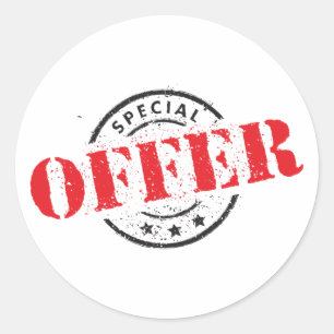 Adesivo Venda de oferta especial