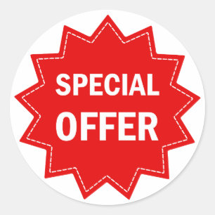 Adesivo Venda de oferta especial