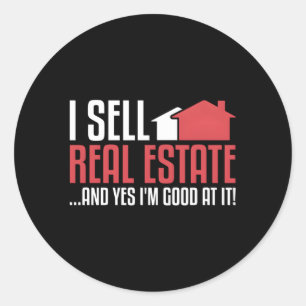 Adesivo Vende Agente Imobiliário