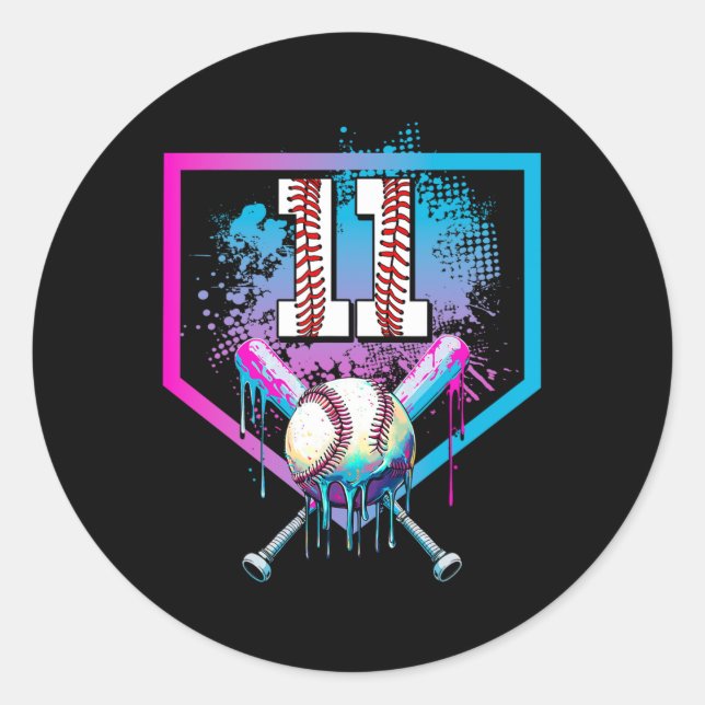 Adesivo Vender 11 de Aniversário, Garoto de Prata de Anive (Frente)