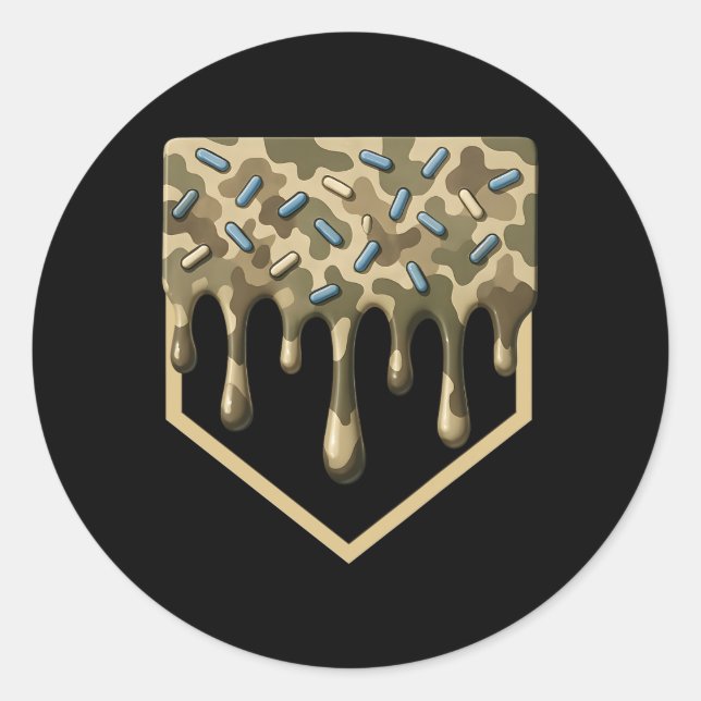 Adesivo Vender Camo Home Plate Boys Esporte Jogo Legal (Frente)