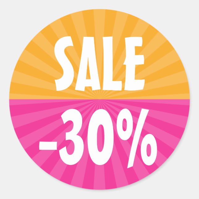 Adesivo Vender/desconto (Frente)
