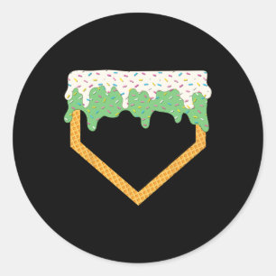 Adesivo Vender gotejamento de Sorvete Vender unidade de pl